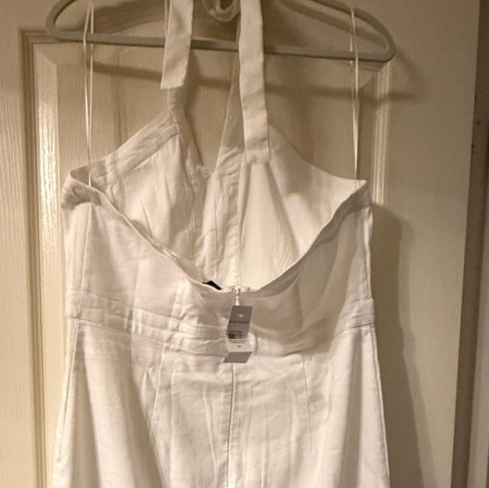 Ann Taylor White Backless Dress - Picture 6 of 6